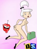 Pussy from the Jetsons - Two dreamboat sluts from The Jetsons get naughty