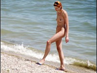 beach nudity
